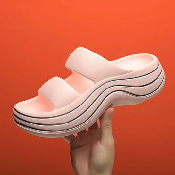 Elegant Thick Platform Non-Slip Women's Slippers